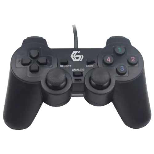 Joypad USB Gembird ThrillerShock analog crna