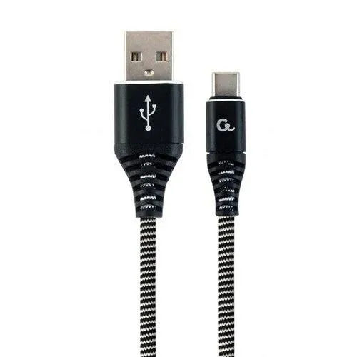 Kabl USB 2.0 Tip C-USB 2m crni Gembird
