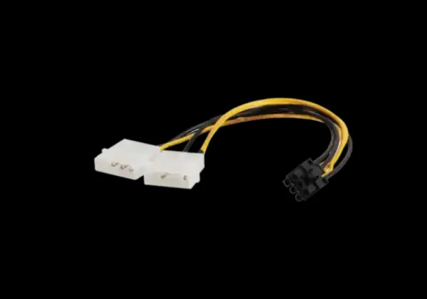 Kabl za napajanje VGA 6 pina na 1 x Molex Linkom