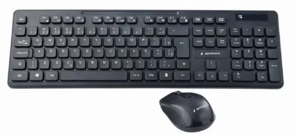 KBS-WCH-03 Gembird tastatura US + bezicni mis USB US layout