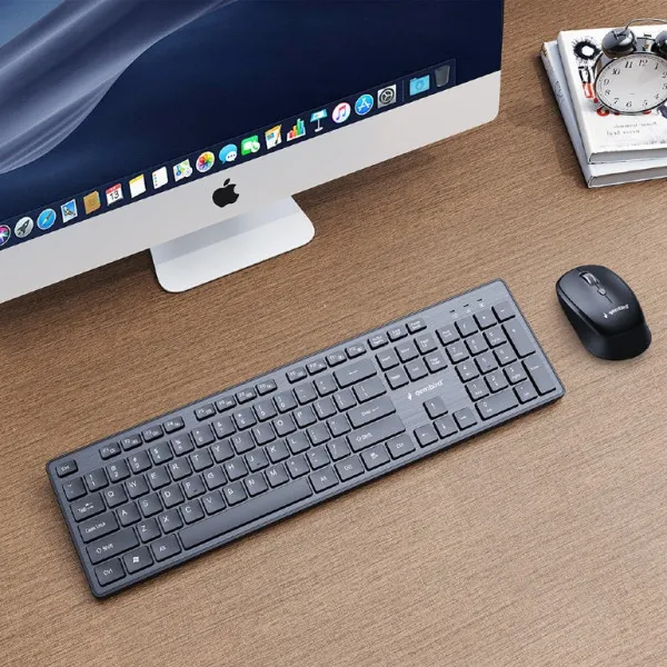 KBS-WCH-04  Gembird tastatura US + bezicni mis USB US layout