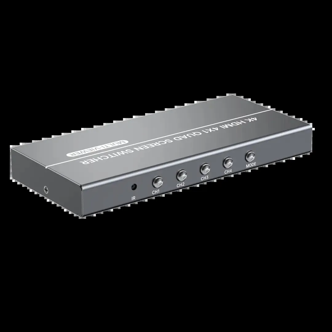 Kettz MQ-K430 4K 30Hz HDMI 4x1 Quad Multi-viewer