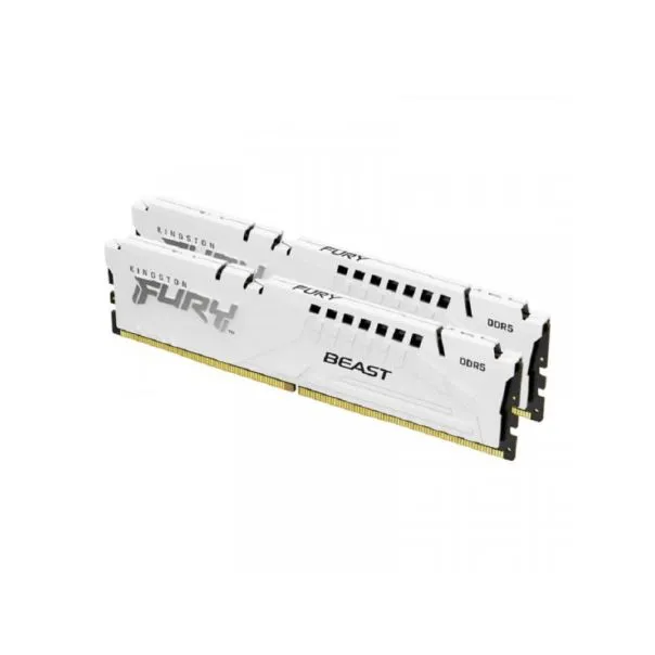 KINGSTON DIMM DDR5 64GB (2x32) 5.200MHz FURY Beast White XMP (KF552C40BWK2-64)
