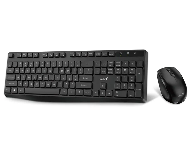 KM-8206S Wireless USB US wireless crna tastatura