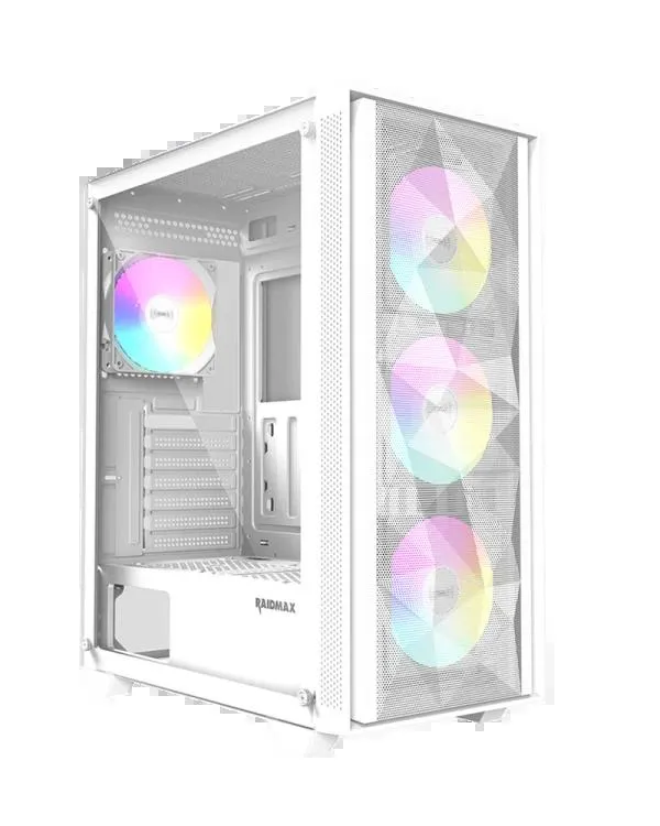 Kuciste Raidmax Vector V217 ARGB White V217TWF