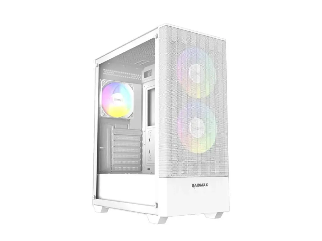 Kuciste Raidmax Vector V218 ARGB White V218WF