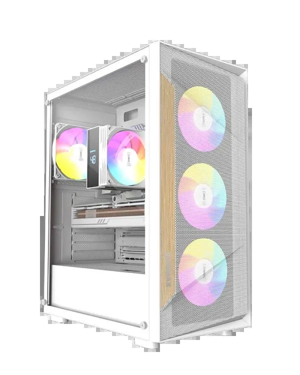 Kuciste Raidmax Vector V219 ARGB White V219WF