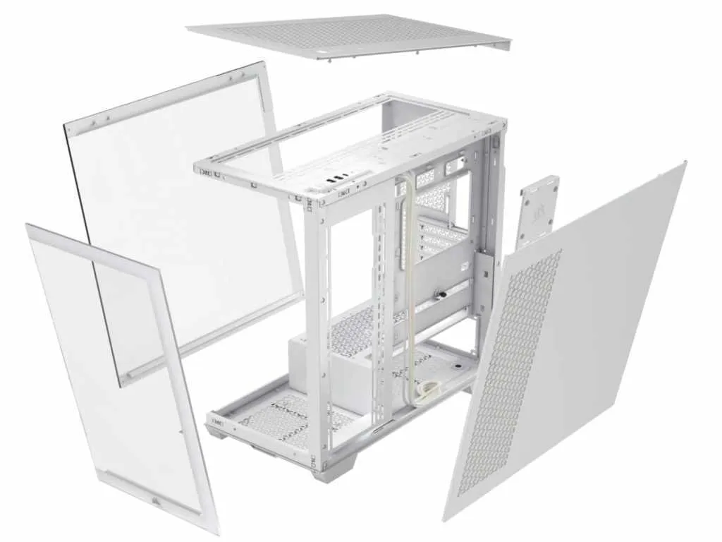 Kućište CORSAIR 3500X Mid-Tower/ATX/kaljeno staklo/bez napajanja/bela