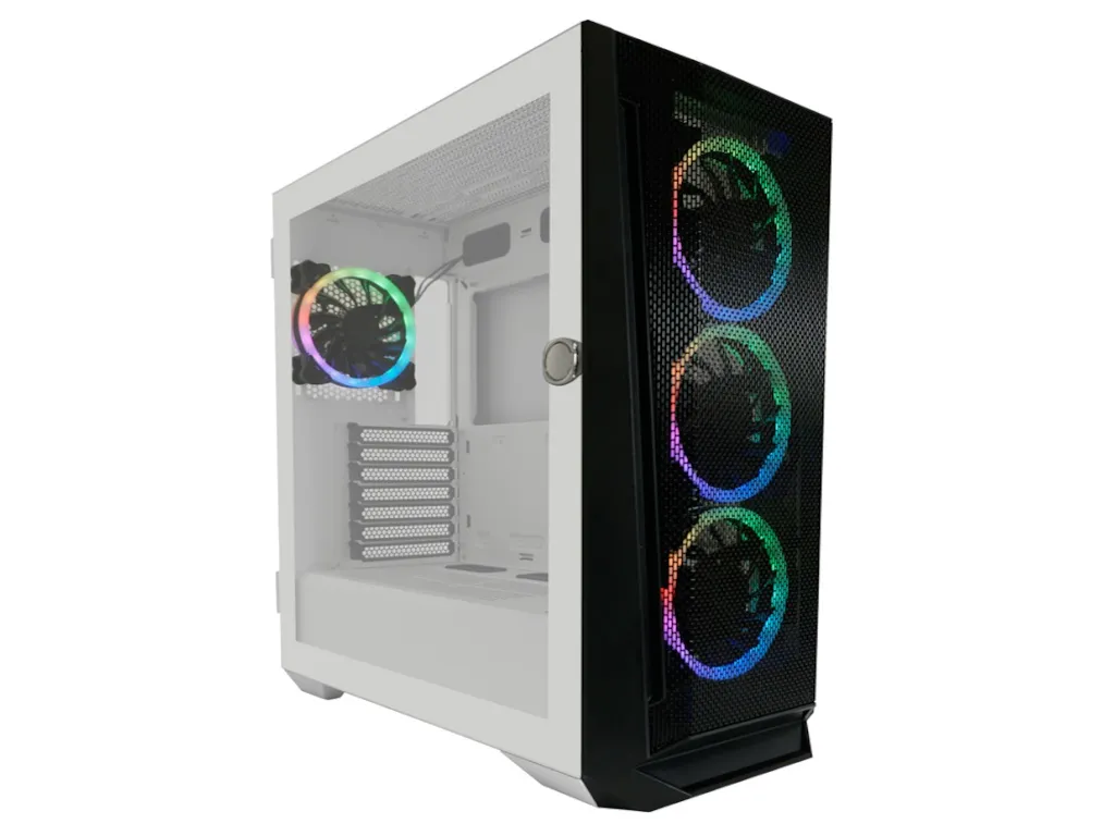 Kućište LC POWER 805BW-ON Midi-Tower/E-ATXATXMicro-ATXMini-ITX/bez napajanja/crna