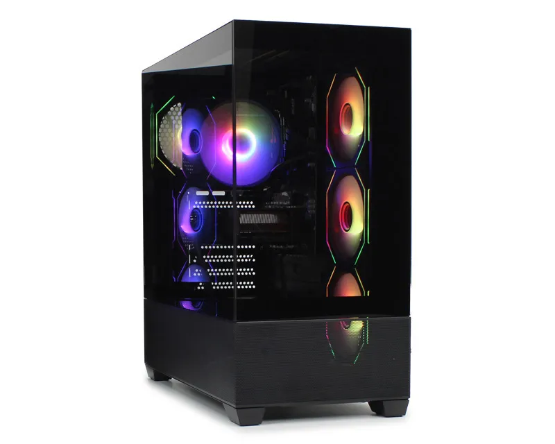 Kućište  X218B-4F Black Horizon glass