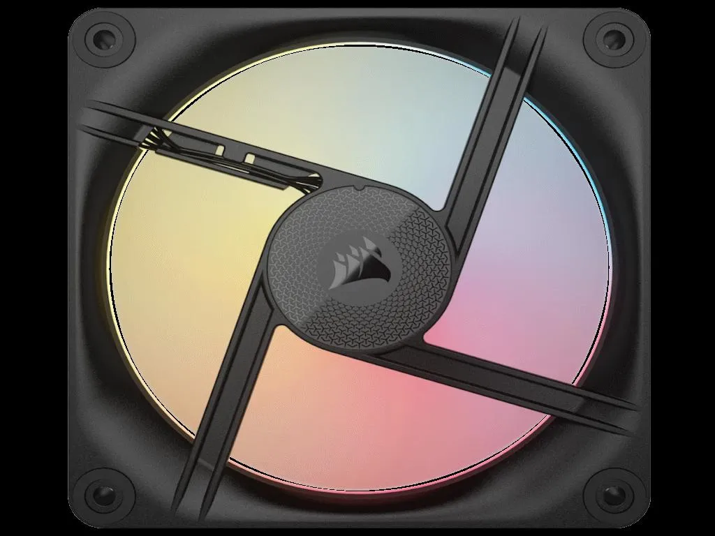 Kuler za PC CORSAIR iCUE LINK LX120-R/RGB/120mm/single fan/crna