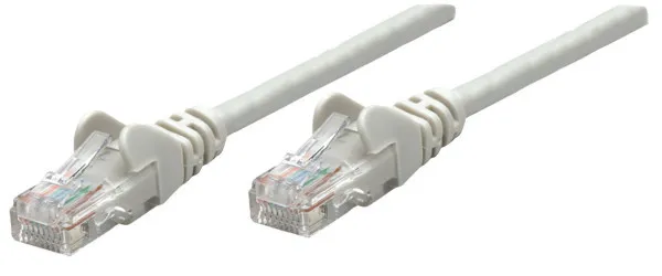 LAN UTP kabl intellinet 319973 Cat5e CCA//Sivi/15m