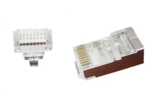 LC-PTF-01/50 Gembird Universal pass-through CAT5 FTP plug 8P8C cena pakovanja (50kom u pakovanju)