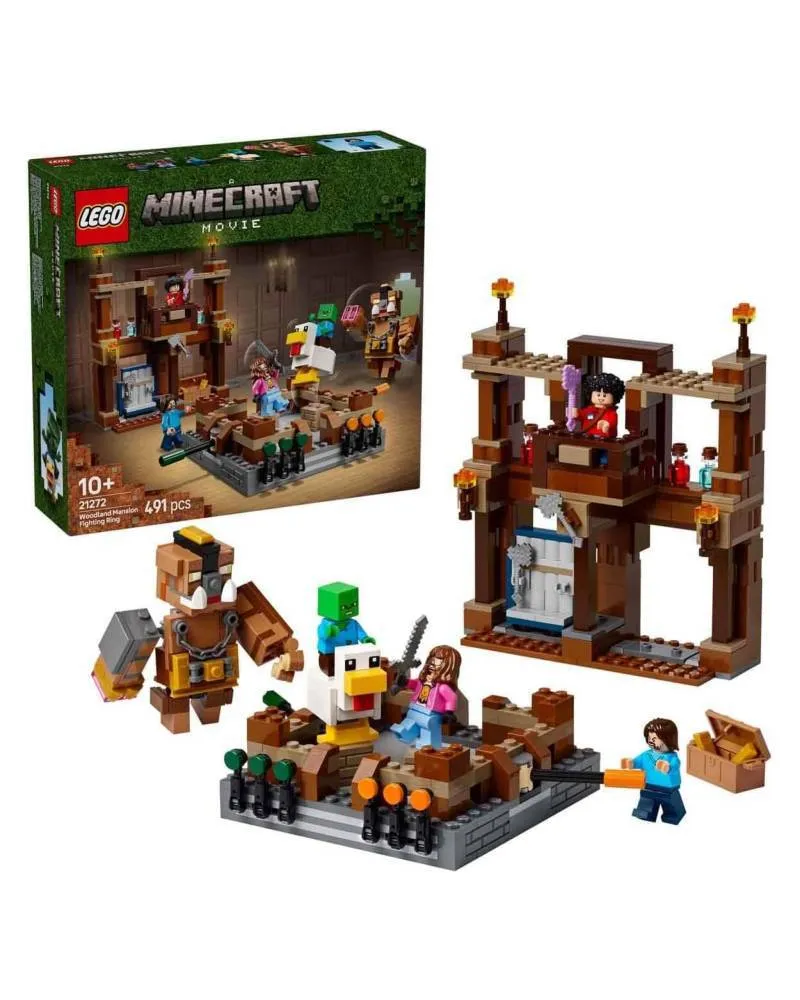 Lego Minecraft - Woodland Mansion Fighting Ring