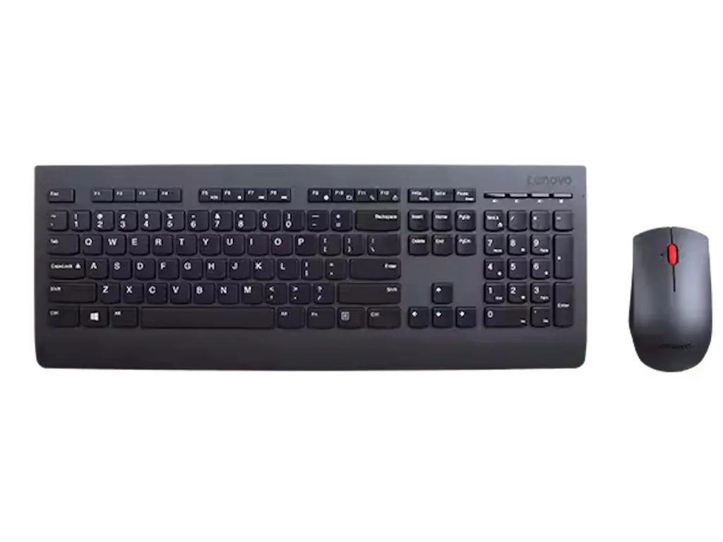 Lenovo Professional Wireless Keyboard and Mouse Combo - UK English