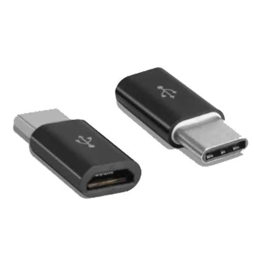 LINKOM Adapter sa USB tip C na Micro USB (Crni)  Adapter USB-C Micro USB Crna