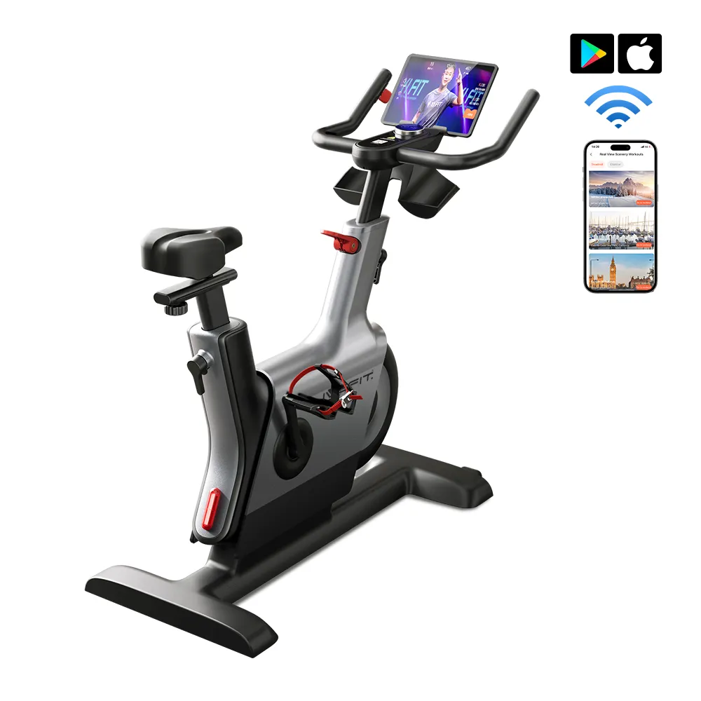 LiveFit sobni bicikl poluprofesionalni sa elektronskom kontrolom otpora - F2