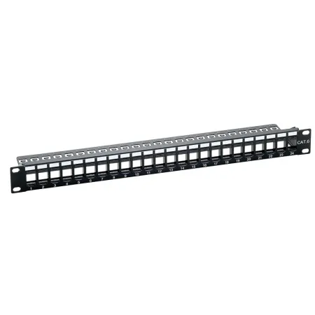 LogiLink 19' patch panel 1U prazan sa nosačima kabla NK4043 ( 2401 )
