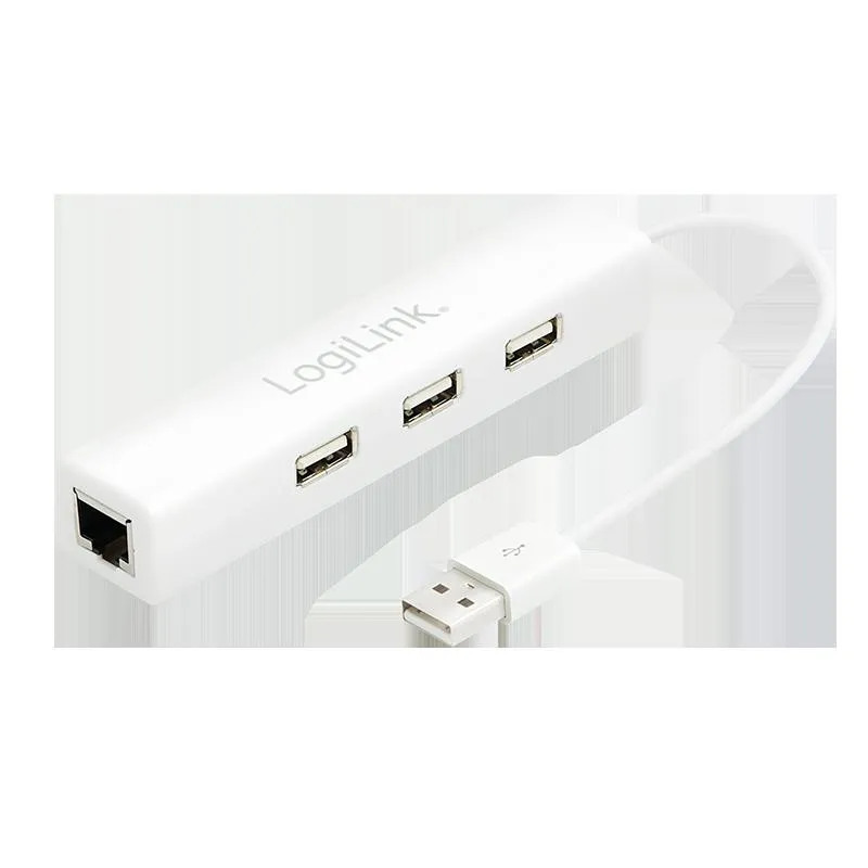 Logilink HUB USB 2.0 3 port 1 LAN mrežni adapter
