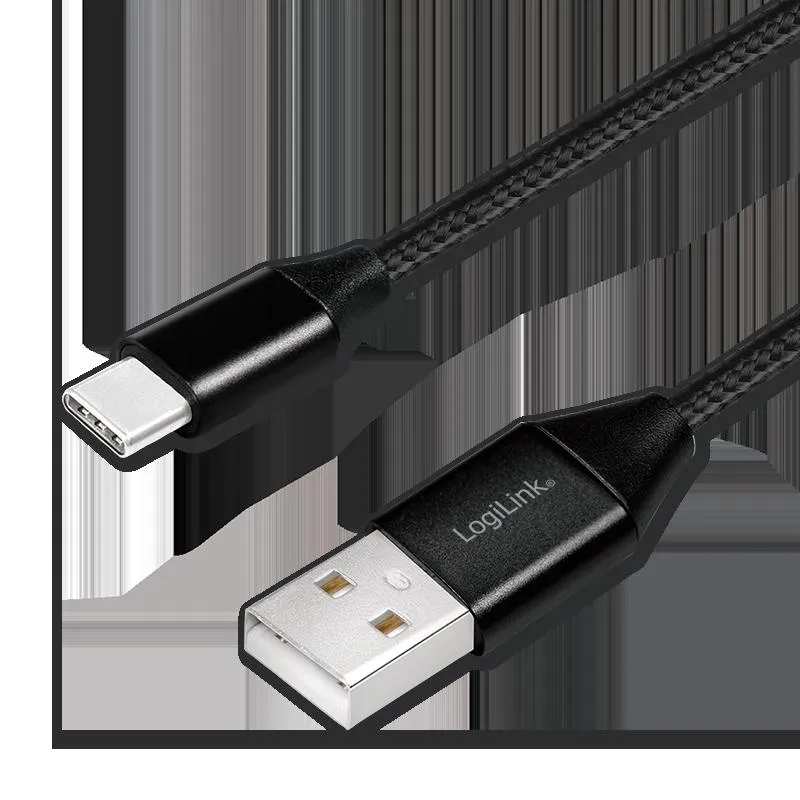 Logilink USB 2.0 Type C kabl USB - C/M na USB - A/M 0.3m