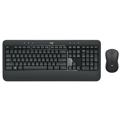 LOGITECH Bežična tastatura i miš MK540 ADVANCED (Crna)  USB nano prijemnik Membranski tasteri SRB (YU) Alkalna baterija