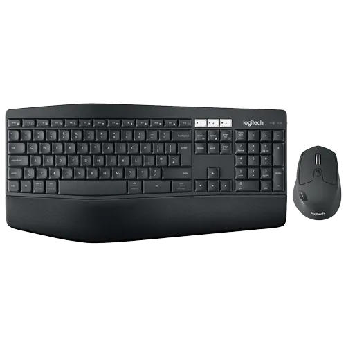 LOGITECH Bežična tastatura i miš MK850 PERFORMANCE (Crna) 920-008226  USB nano prijemnik / Bluetooth Membranski tasteri EN (US) Alkalna baterija