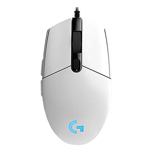 LOGITECH Gejmerski miš G102 LIGHTSYNC (Beli)  USB Optički 8000 DPI 1000 Hz / 1 ms