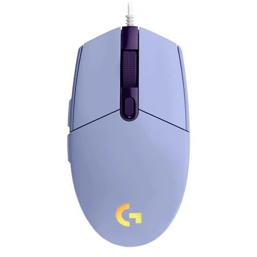 LOGITECH Gejmerski miš G102 LIGHTSYNC (Ljubičasti) 910-005854  USB Optički 8000 DPI 1000 Hz / 1 ms