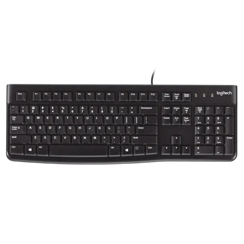 LOGITECH Žična tastatura K120 (Crna) 920-002642  USB YU
