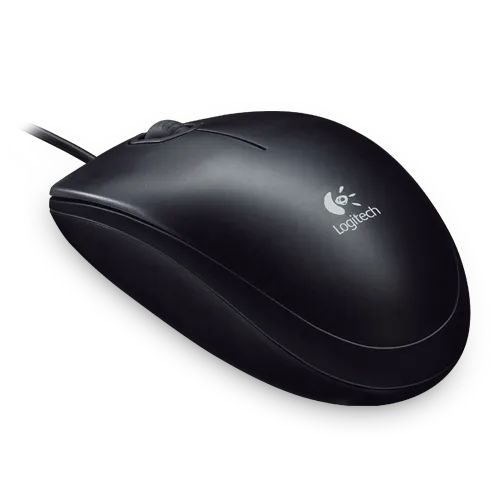 LOGITECH Žični miš B100 (Crni) 910-003357