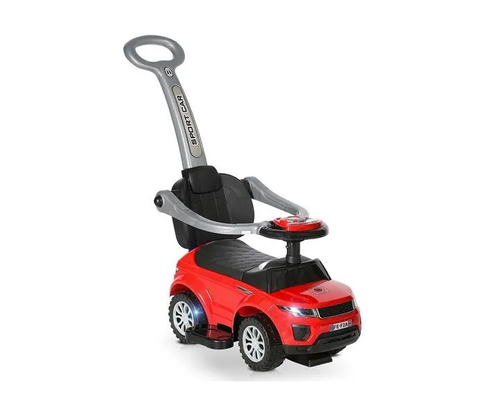 LORELLI GURALICA RIDE-ON AUTO OFF ROAD+HANDLE RED