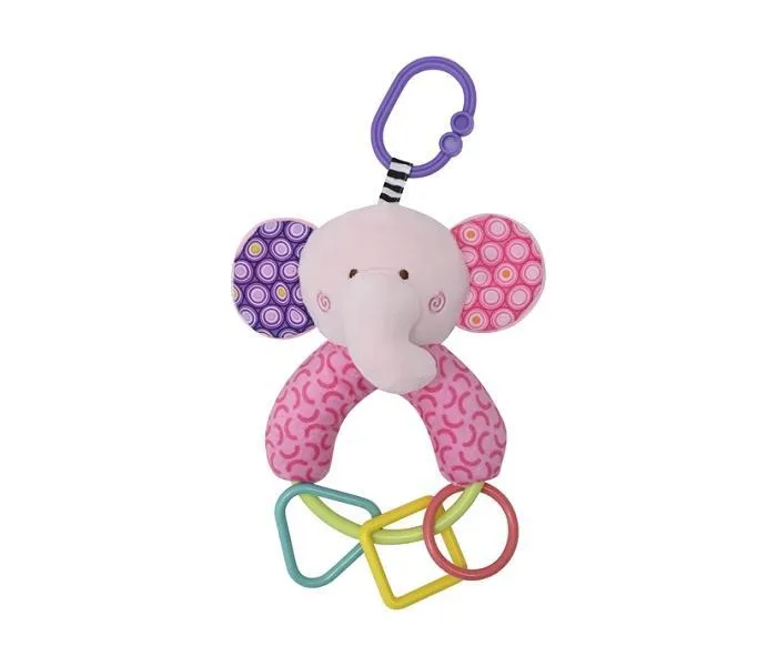 LORELLI PLISANA ZVECKA FIGURICE  - SLONCE (roze)