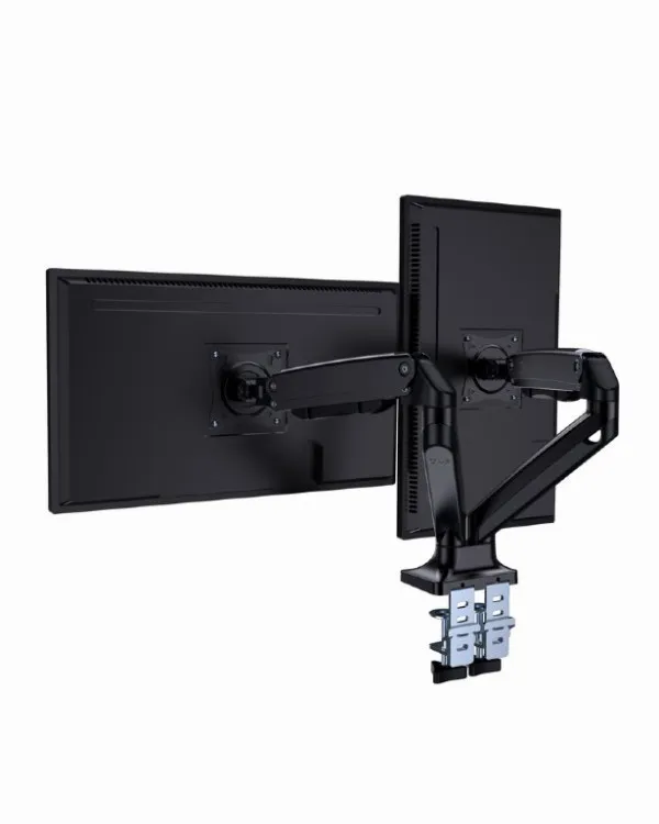 MA-DA2-03 Gembird Podesivi stoni drzac Full-motion za dva monitora tilt 17-35 max.2x10kg