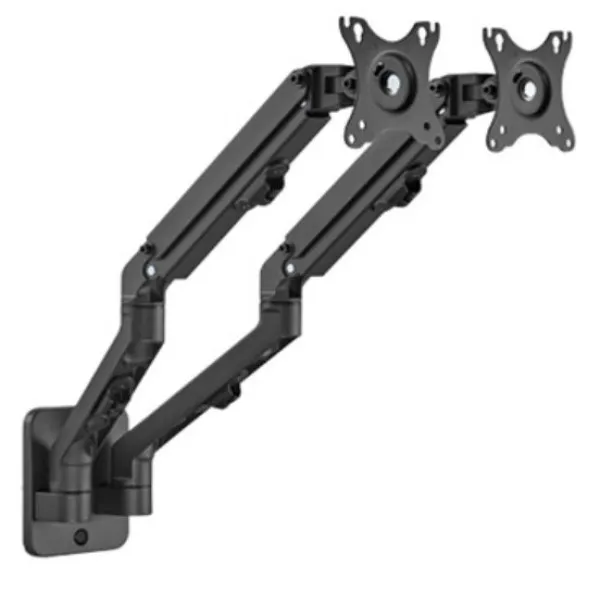MA-WA2-01 Gembird Podesivi dupli zidni drzac za monitortilt 17-27 max.2x7kg