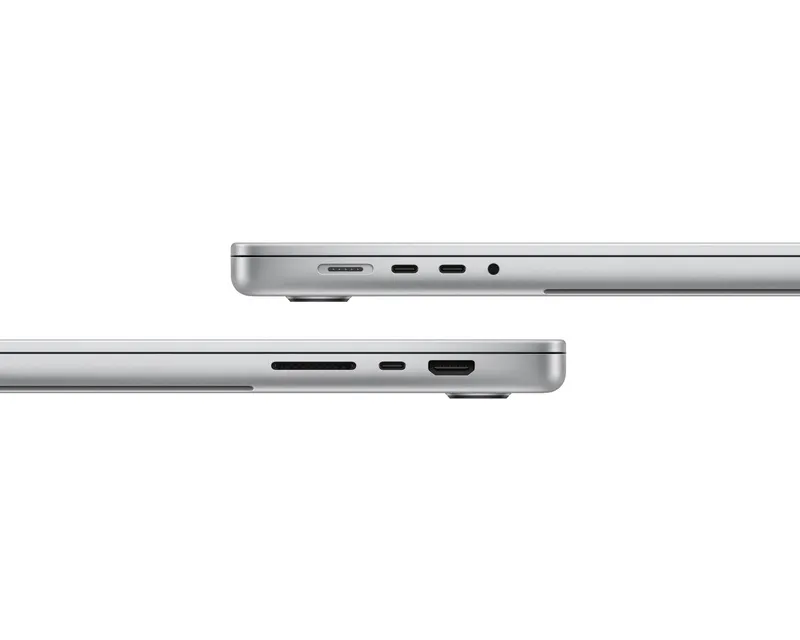 MacBook Pro 16.2 inch M4 Pro 14-core CPU 20-core GPU 48GB 1TB SSD Silver laptop (Z1FP000C6)