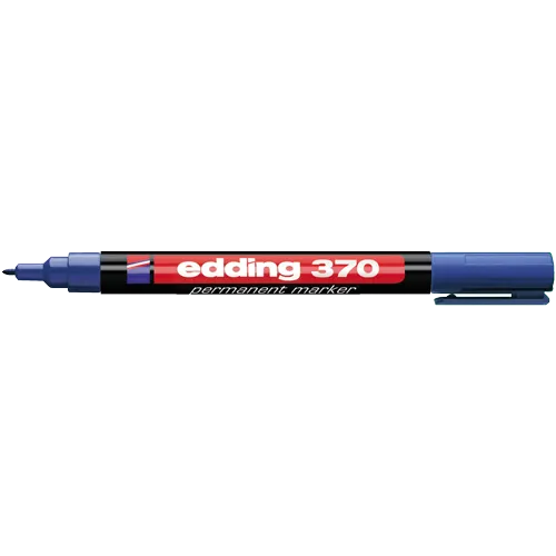 Marker EDDING marker 370 (Plavi)  Permanent Zaobljeni Plava 1 kom