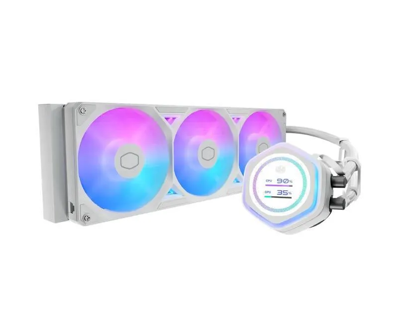 MasterLiquid ML 360 Atmos II LCD White vodeno hlađenje belo (MLX-D36M-A25SZ-LW)