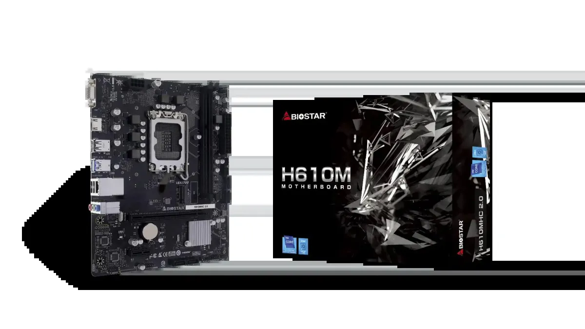 Matična ploča 1700 Biostar H610MHC 2.0  VGA/HDMI M.2