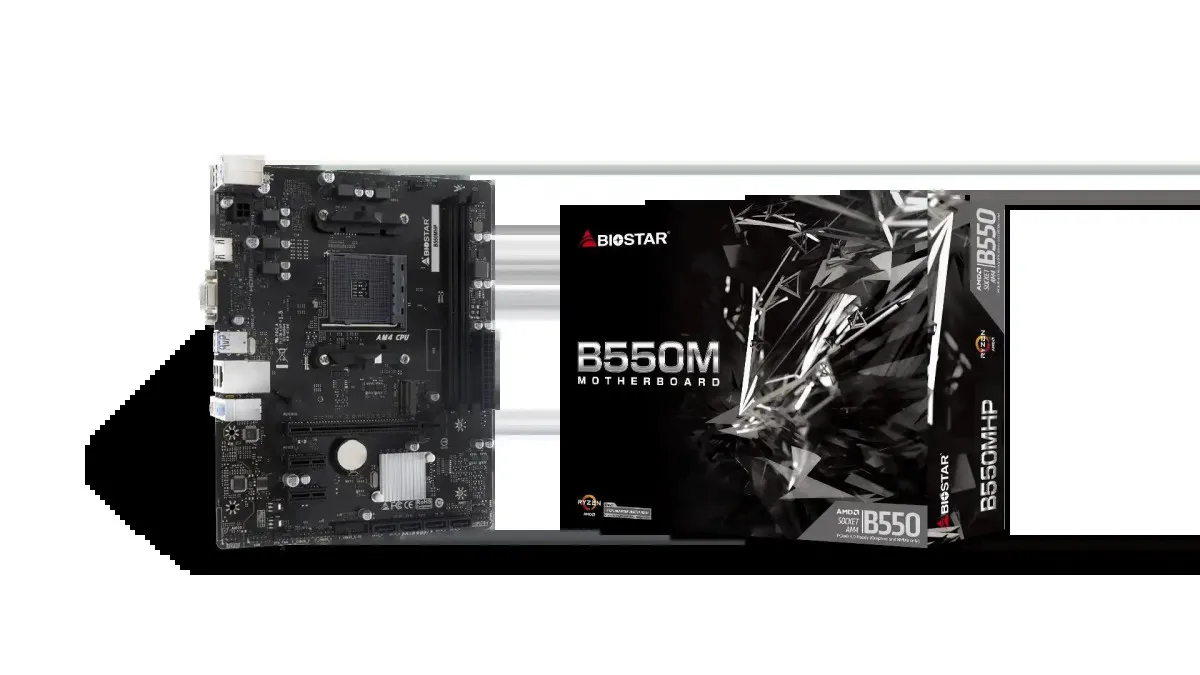 Matična ploča AM4 Biostar B550MHP VGA/HDMI/M.2