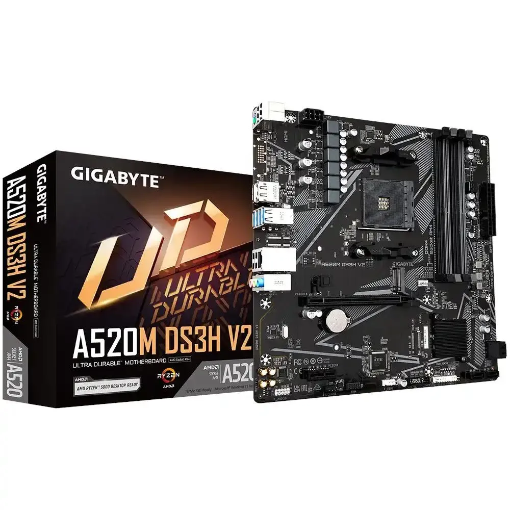 Matična ploča AM4 Gigabyte A520M DS3H V2 DP/HDMI/M.2