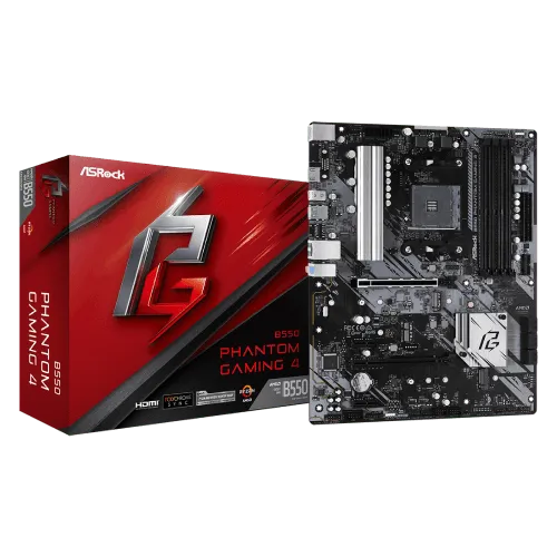 Matična ploča ASRock B550 PHANTOM GAMING4  AMD AMD® AM4 AMD® B550