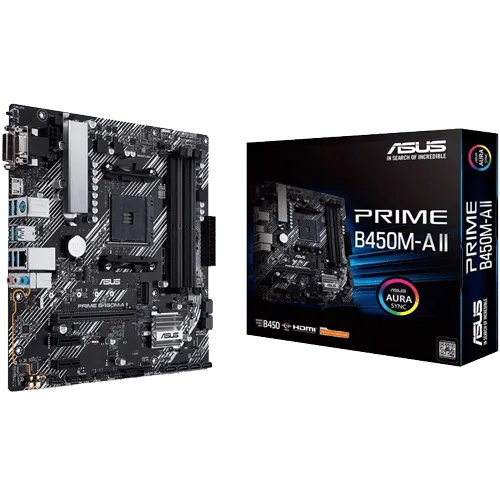 Matična ploča Asus PRIME B450M - A II  AMD AMD® AM4 AMD® B450 Micro ATX