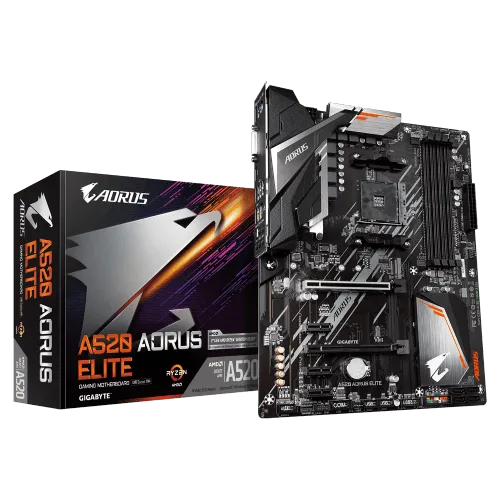 Matična ploča GIGABYTE A520 AORUS ELITE (rev. 1.0)  AMD AMD® AM4 AMD® A520