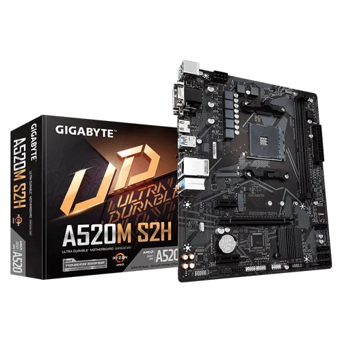 Matična ploča GIGABYTE A520M S2H (rev. 1.0)  AMD AMD® AM4 AMD® A520