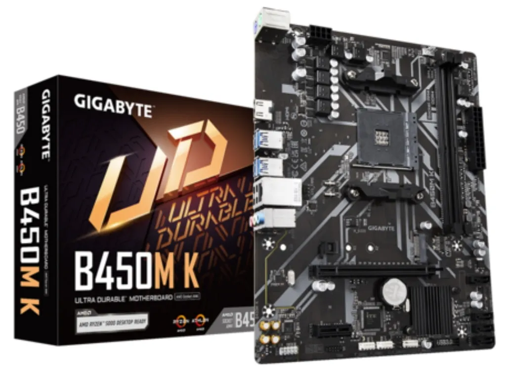 Matična ploča GIGABYTE B450M K 1.0/AM4