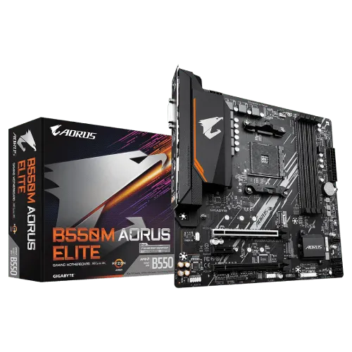 Matična ploča GIGABYTE B550M AORUS ELITE (rev. 1.0)  AMD AMD® AM4 AMD® B550