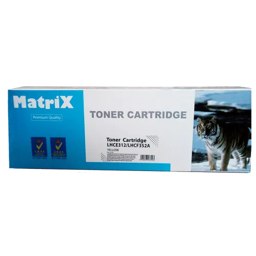 Matrix Toner CE312A/CF352A - TH312/3  Zamenski ~1000 stranica Žuta