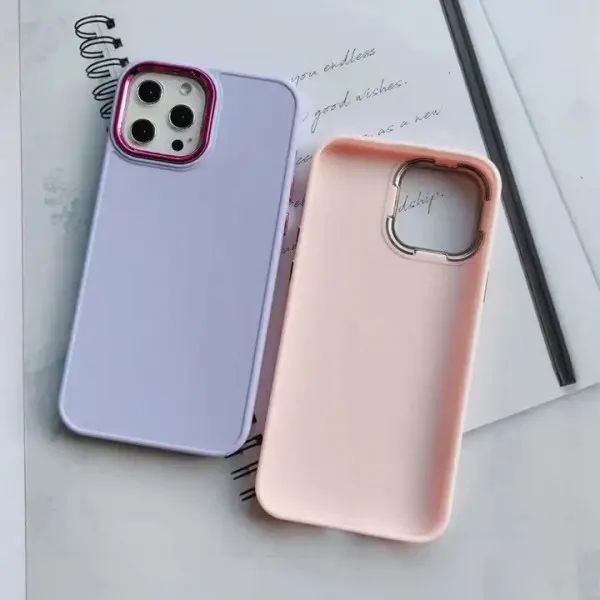 MCTK41-IPHONE 14 Pro * Futrola  UTP  Shiny Lens Silicone Light Blue (169.)
