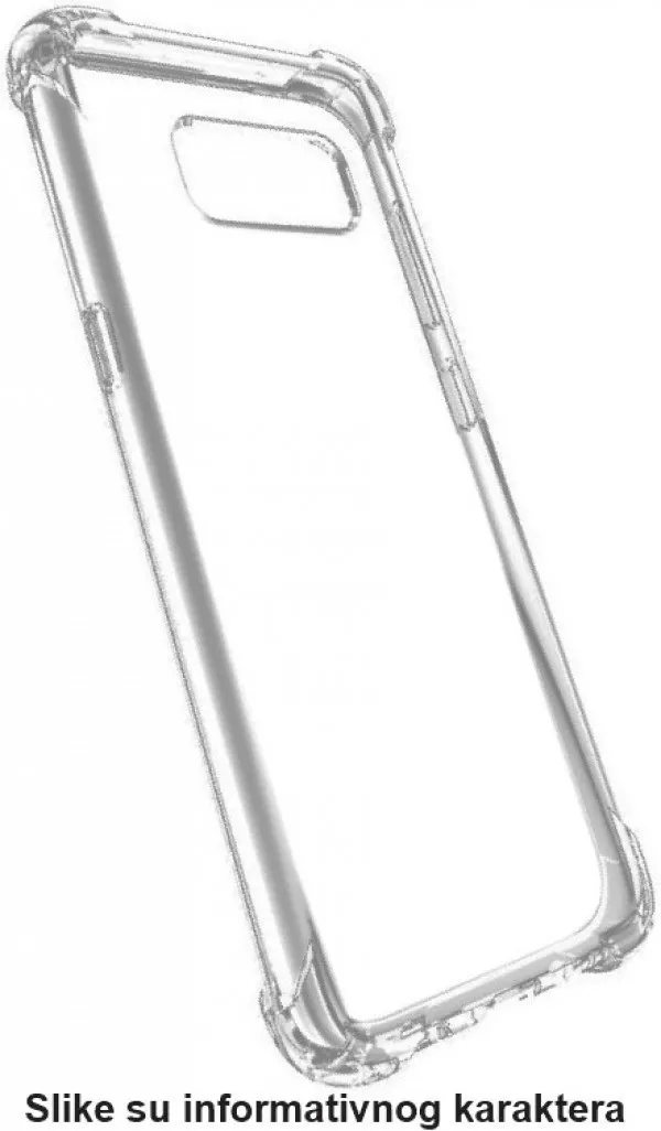 MCTT2-IPHONE 15 Plus  * Futrola Shockproof AIR silicone providna (139.)