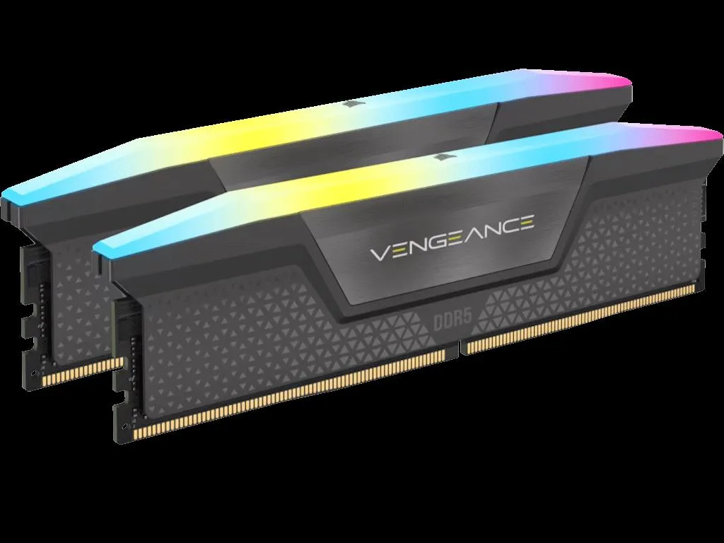 Memorija CORSAIR VENGEANCE 32GB(2x16GB)/DDR5/6400MHz/CL36/1.35V/RGB/EXPO & XMP